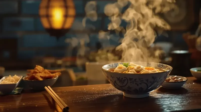 天堂影院《一碗云吞面的清晨烟火》封面